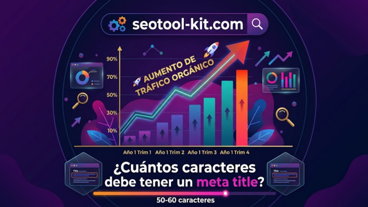 Longitud recomendada de un meta title en los resultados de búsqueda